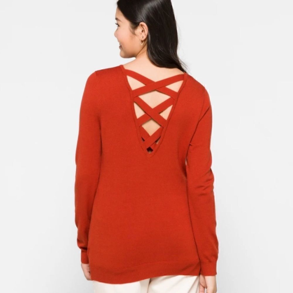 Love Ellie Mia Stitch Fix NWT Size M Burnt Orange